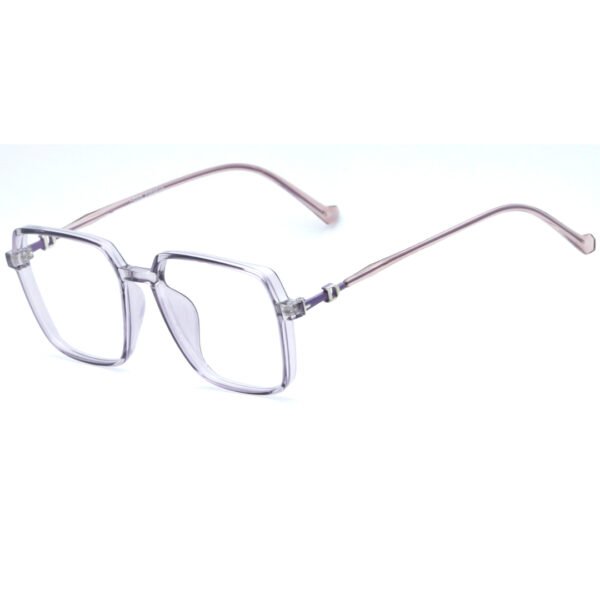 I-GOG TR-90 FULL FRAME IG-FR-8180-C5 PURPLE HEXAGON WOMEN EYEGLASSES - Image 4