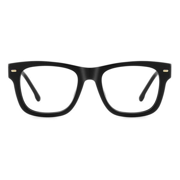 CARRERA BLACK ACETATE FULL FRAME CA-FR-3021-807-5219 LARGE SQUARE MEN EYEGLASSES