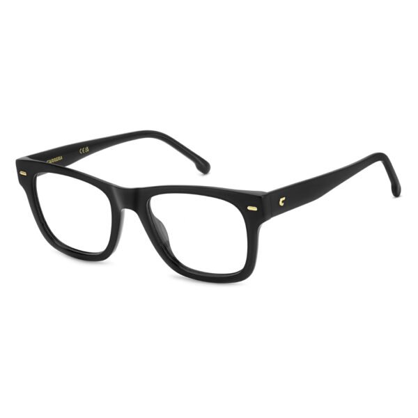 CARRERA BLACK ACETATE FULL FRAME CA-FR-3021-807-5219 LARGE SQUARE MEN EYEGLASSES - Image 4