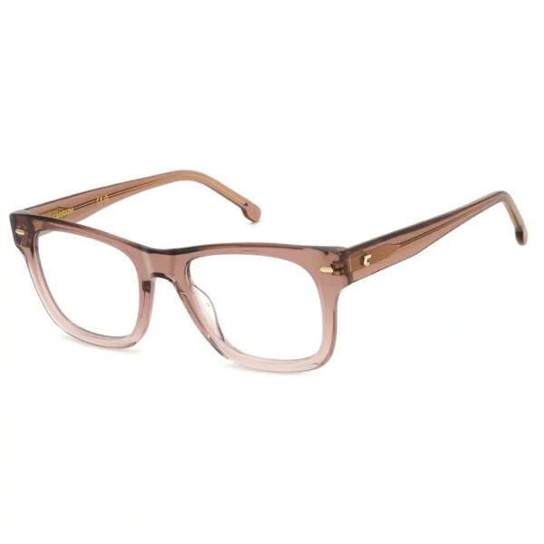 CARRERA TRANSPARENT PINK ACETATE FULL FRAME CA-FR-3021-DLN-5219 LARGE SQUARE MEN EYEGLASSES - Image 4