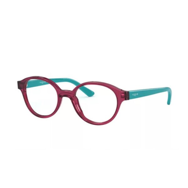 VOGUE FULL FRAME BLUE ROUND MEDIUM KIDS EYEGLASSES VO-FR-2005-2831-43 - Image 3