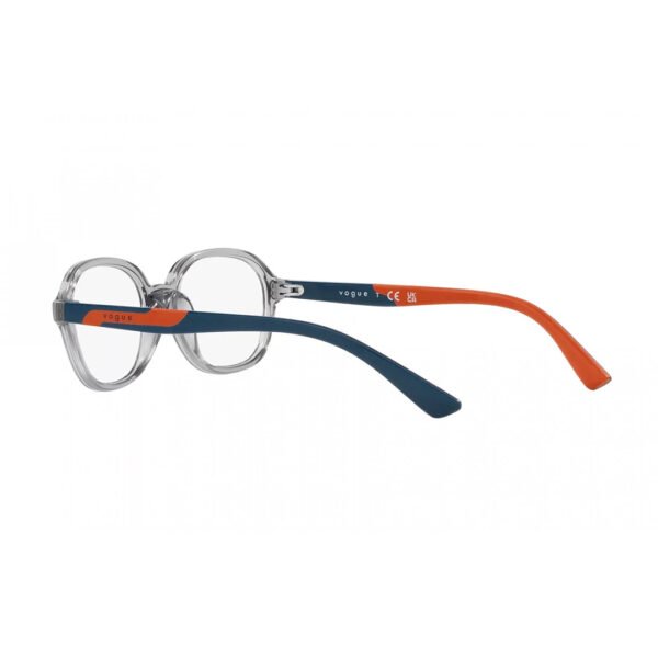 VOGUE FULL FRAME BLUE HEXAGON MEDIUM KIDS EYEGLASSES VO-FR-2018-2283-47 - Image 2