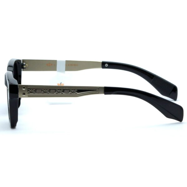 EYEFLICK-SG FIBER FULL FRAME EF-98165-METT-BL BLACK METT SQUARE MEN SUNGLASSES - Image 4