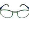 New Superflex Crystal Green Color Round Eyeglasses for Kids - Image 3