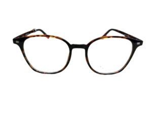Stylish Round Frame Full Rim Clip-on Eyeglasses