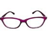 Purple Cat Eye Eyeglasses with Fancy Arms for Kids - Image 4