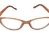 Luxury Gradient Transparent Orange Cat-Eye Eyeglasses for Kids - Image 2