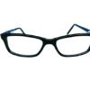 Black & Blue Full Rim Rectangle Vincent Chase Online Classic Acetate Eyeglasses