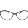 Light Blue Color Butterfly Rimmed Kids Eyeglasses