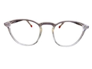 Classic Oval Transparent Full Rim Kids Eyeglasses