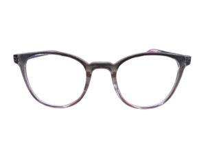 Gradient Pink & Gray Color Cat-Eye Eyeglasses for Kids