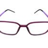 Long Lactic Matte Purple with Purple and Black Temple Specs - Image 2