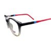 New Fashion Designer Black Frame with a Red, Blue, and gold Accent on the Bottom and Sides - Image 2