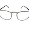 Classic Oval Transparent Full Rim Kids Eyeglasses - Image 2