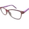 Luxury Purple Color with Brown Tint Cat-Eye Specs - Image 2