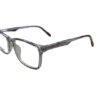 Grey Translucent Wayfarer Eyeglasses for Kids - Image 2