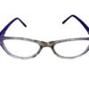Transparent Purple Cat-Eye Rimmed Eyeglasses for Girls - Image 4