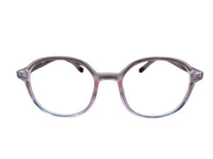 Pink Color Round Eyeglasses for Kids