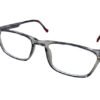 Grey Translucent Wayfarer Eyeglasses for Kids - Image 4