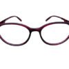 Purple Cat Eye Rimmed Eyeglasses for Girls - Image 4
