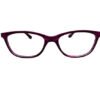 Purple Cat Eye Eyeglasses with Fancy Arms for Kids