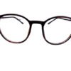 Luxury Purple and Brown color Full Rim Semi-Oval Frame
