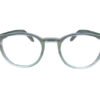 Transparent Green Color Round Eyeglasses for Kids