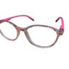 Kids Spectacle Round Shape Pink Color Frames - Image 2