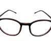Luxury Purple and Brown color Full Rim Semi-Oval Frame - Image 4