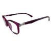 Purple Cat Eye Eyeglasses with Fancy Arms for Kids - Image 3