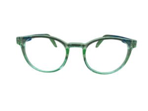 New Superflex Crystal Green Color Round Eyeglasses for Kids