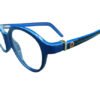 Round Spectacle Frame with Black and Blue Color and Strong Durable TR-90 Spectacle Frame - Image 2