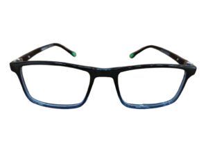 Full Rim Rectangle Blue Cut Reading Glass for Kids