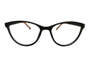 Computer Flexible Black Catye Shape Spectacle Frame For Kids