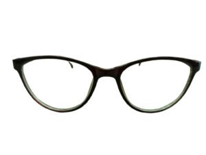 Designer Spectacles Brown with a Hint of a Pinkish Shade