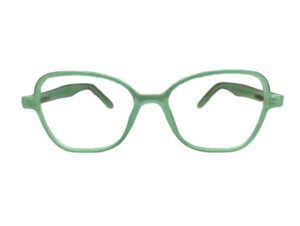Stylish Light Mint Green Transparent Full Rim