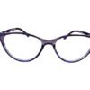 Luxury Look Full Rim Cat-Eye Anti-Glare Blue Cut Kids Purple Frame