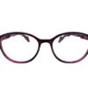 Purple Cat Eye Rimmed Eyeglasses for Girls