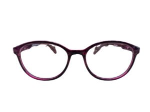 Purple Cat Eye Rimmed Eyeglasses for Girls