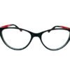 Black Cat-Eye Rimmed Eyeglasses for Baby Girl