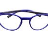 Sailor Blue Flexible Round Little Kids Eyeglasses - Image 4