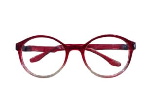 New Super Flexible Reddish-Brown Color Round Eyeglasses for Kids