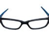 Black & Blue Full Rim Rectangle Vincent Chase Online Classic Acetate Eyeglasses - Image 4