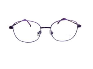 Purple Color Oval Eyeglasses for Kids