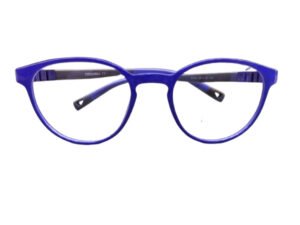 Sailor Blue Flexible Round Little Kids Eyeglasses