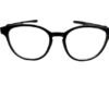 Comfort sun clip collection - glasses frame Diesel Black Round Frame for Unisex - Image 5