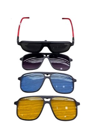 Buy Zone vision Clip on Sunglasses for Men and Women