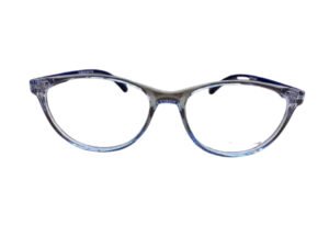 Luxury Blue Color Cat-Eye Rimmed Kids Eyeglasses