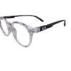 Stylish Latest Design Smokey Grey Color Round Shape Glasses for Kids - Image 4