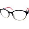 New Fashion Designer Black Frame with a Red, Blue, and gold Accent on the Bottom and Sides - Image 3